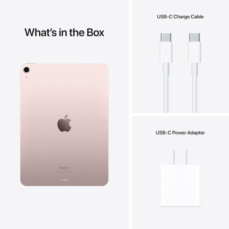 Apple IPad Air 5ª Gen. 10.9" 64GB Modelo MM9D3LL/A Chip M1 Wi-Fi Rosado