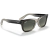 Ray-Ban Gafas de sol rectangulares RB2283 Mr. BuRBank hombre con marco completo, no polarizadas y duraderas