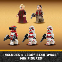 LEGO Star Wars Nave de Combate Coruscant Guard 75354 para Niños de 9+ con Cinco Minifiguras Incluyendo Canciller Palpatine