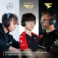 SteelSeries Arctis Nova Pro Wireless - Auriculares Gaming Multisistema de Alta Fidelidad con Cancelación de Ruido