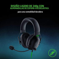 Razer BlackShark V2 X Auriculares para gamer con sonido envolvente 7.1 y almohadillas de espuma viscoelástica para PC, PS4, PS5 o Switch