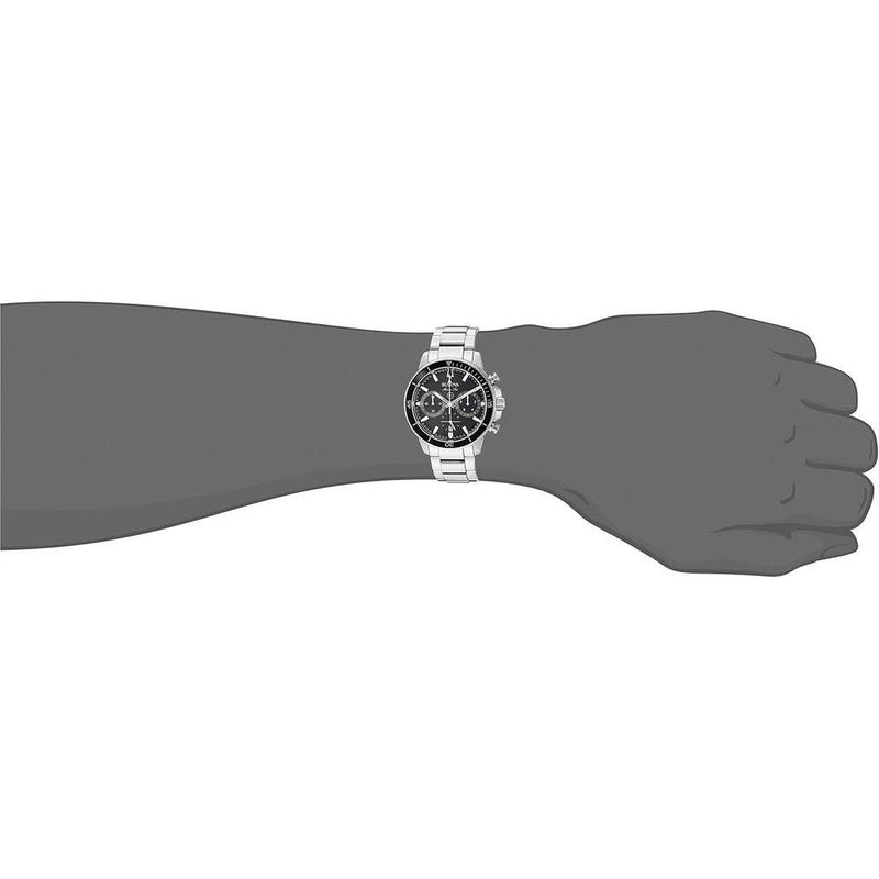 Bulova Marine Star Series C Reloj de Cuarzo Cronógrafo para Hombre con Esfera Negra y Acero Inoxidable