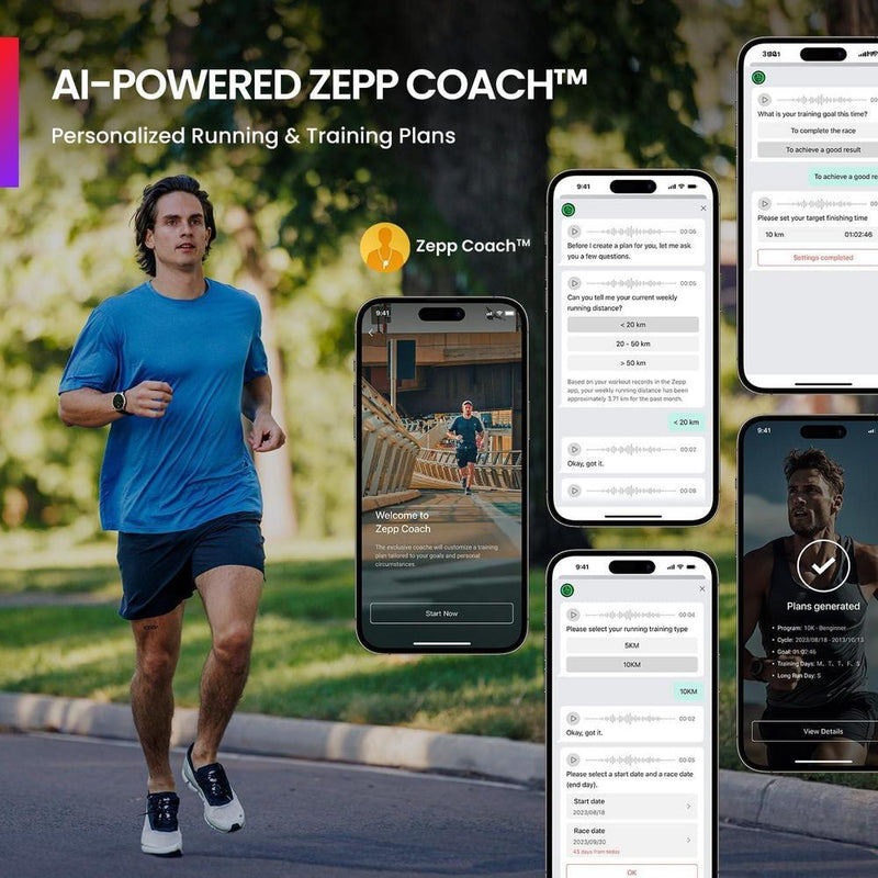 Amazfit Balance Smartwatch 4.6 cm con análisis corporal y de salud, GPS, Alexa, Bluetooth, duración de batería de 14 días
