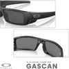 Gafas de sol Oakley Gascan OO9014 con correa, paño de limpieza y kit de cuidado iWear incluidos