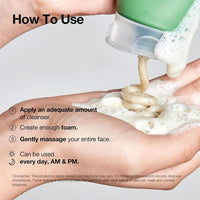 Espuma Limpiadora de Poros Heartleaf Quercetinol BHA 150ml