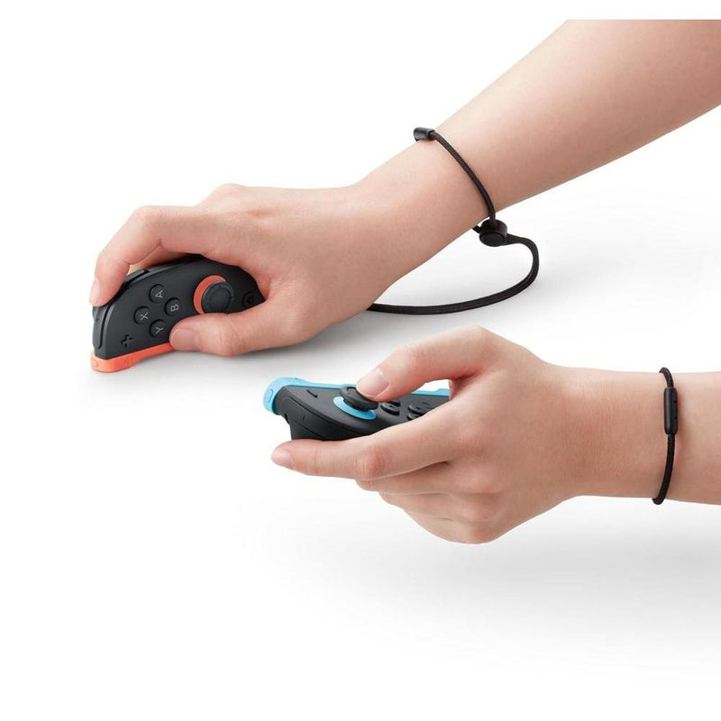 Controladores Joy-Con 2 actualizados con controles de movimiento, HD rumble 2 y botón C para acceso a GameChat