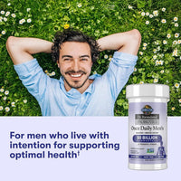 Garden of Life Probióticos para Hombres formulado con 50 mil millones de CFU, 15 Probiotics y fibra prebiótica orgánica