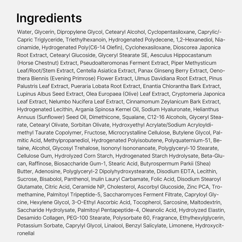 Medicube Crema de Colágeno Triple: Hidratante y Reafirmante con Ácido Hialurónico y Manteca de Karité. Cuidado Coreano