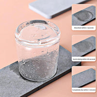 Bandejas de Baño de Diatomeas, Piedra Absorbente, Porta Jabón y Cosméticos para Cocina y Baño, 2 Piezas