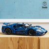 LEGO Technic 2022 Ford GT, modelo coleccionable para adultos, superdeportivo con auténticas características de diseño