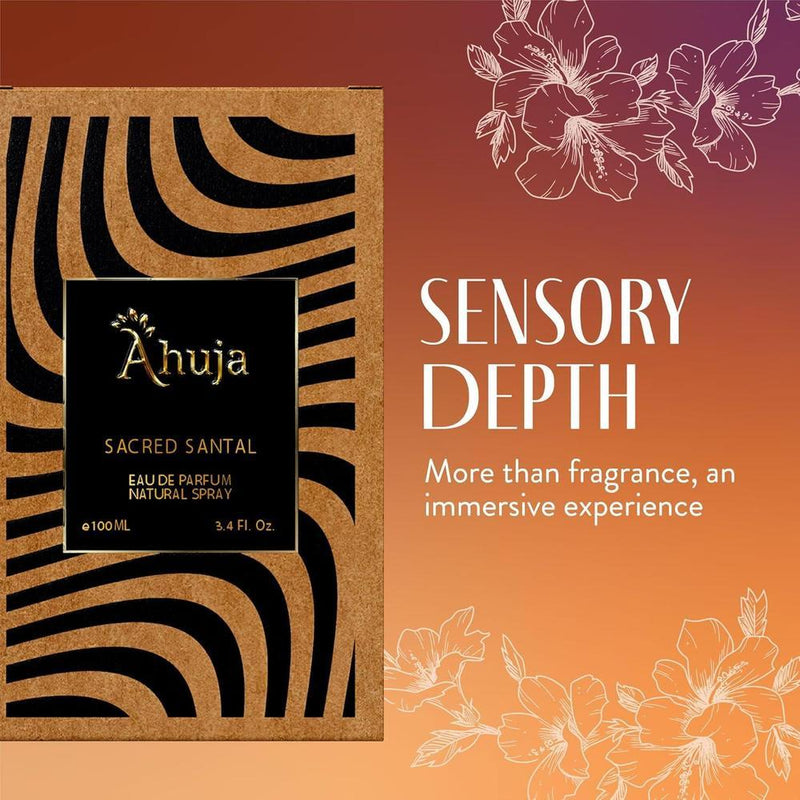AHUJA Sacred Santal Eau de Parfum Unisex Perfume
