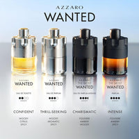 Azzaro Wanted Eau de Parfum Energizing & Intense Mens Cologne