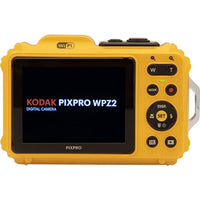 Cámara Digital Resistente Kodak PIXPRO WPZ2 con Estuche y Tarjeta microSDHC de 32GB, Amarillo, Paquete de 3 Artículos