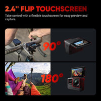 Insta360 Ace - Cámara de Acción 4K120fps, Fotos de 48 MP Impermeable