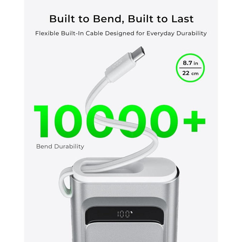 Cargador Portátil Talix 10000 Mah Carga Rápida Usb-C