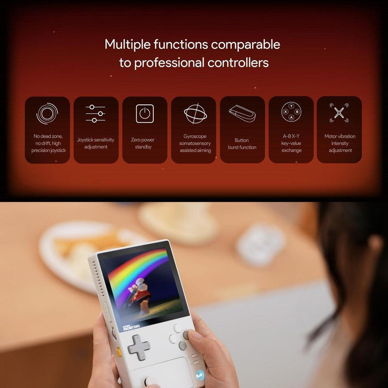 AYA NEO Pocket DMG Consola Portátil OLED 12GB RAM 256GB Snapdragon G3x Gen 2 Android 13