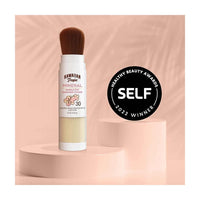 Hawaiian Tropic Protección Solar en Polvo Mineral SPF 30, Protector Facial Vegano y Libre de Parabenos