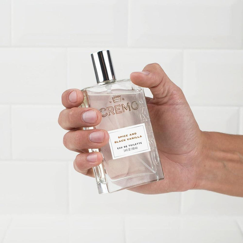 Cremo Colonia Masculina: Aroma de Especias Vibrantes, Maderas Oscuras y Vainilla Negra - Fragancia Firma Multi-Capas