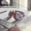 Bang & Olufsen Beoplay HX - Auriculares Inalámbricos ANC Sobre La Oreja Timber