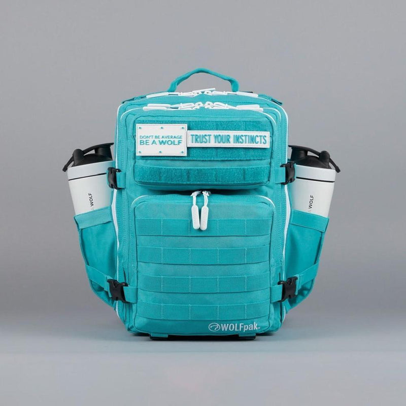 Mochila WOLFpak versátil de poliéster resistente al agua, con capacidad personalizable, cremalleras YKK y compartimento para portátiles