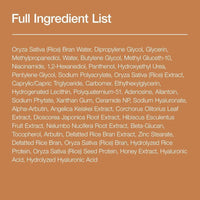 ANUA Suero Hidratante Facial Rice Ceramide 7 Con Ácido Hialurónico Y Niacinamida 50ml