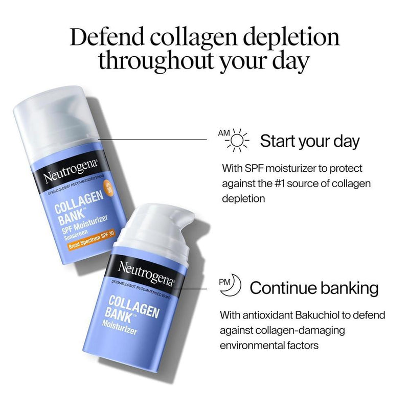 Neutrogena Collagen Bank Hidratante Facial Con Spf 30 Micro-Péptido 79.79ml