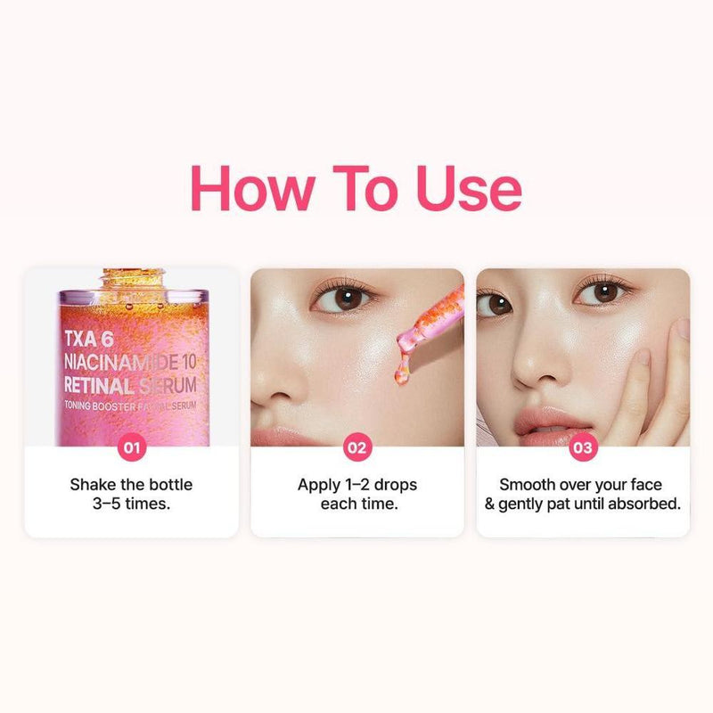 Purito Serum Facial TxA 6% Niacinamida 10% Retinal 30ml