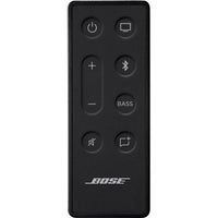 Altavoz Bose TV de diseño compacto, conectividad Bluetooth y HDMI-ARC en color negro, incluye control remoto