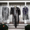 JOYIN decoraciones colgantes de esqueletos de Halloween, paquete de 3, brazos ajustables y material duradero para exteriores