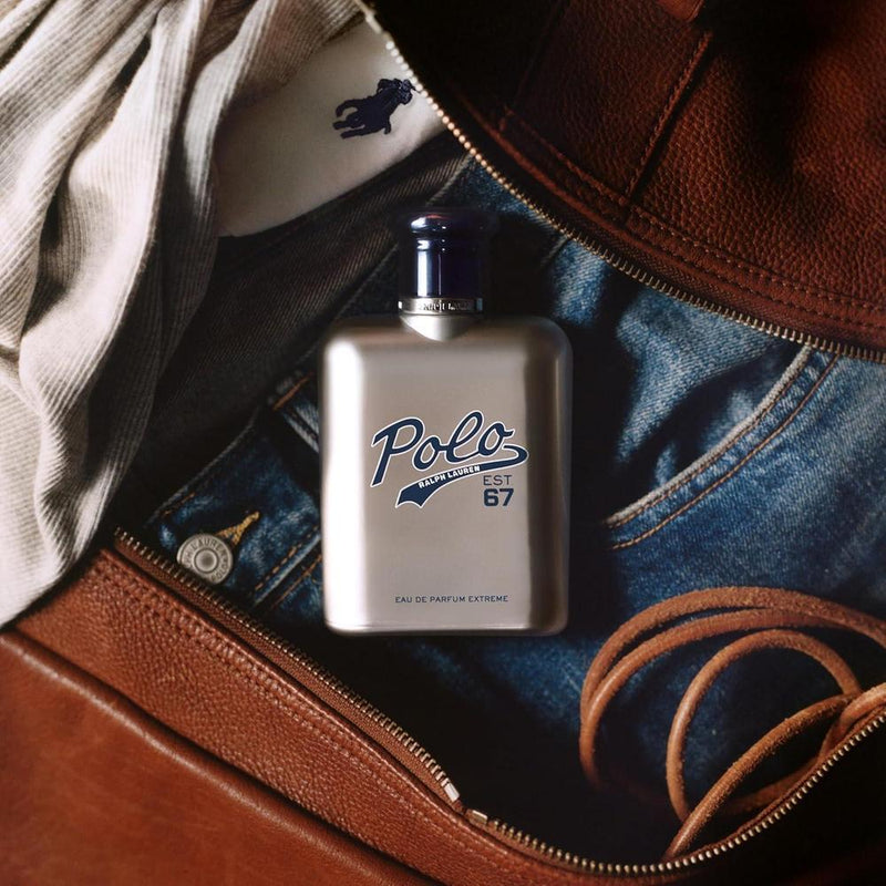 Ralph Lauren Polo 67 Extreme Eau de Parfum Hombre - Aroma Gourmand con Piña Caramelizada, Cedro y Cuero