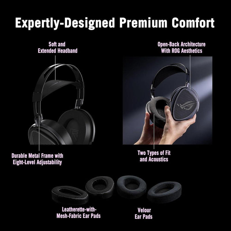 ASUS ROG Kithara Auriculares Gaming Audiófilos con Micrófono y Controladores Magnéticos