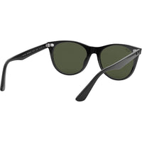 Ray-Ban RB2185 Wayfarer II - Gafas de sol redondas para hombre con protección UV y armazón de acetato duradero