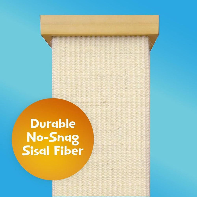 SmartCat Pioneer Poste para arañazos, el mejor, Beige para proteger los muebles y satisfacer las necesidades de tu gato
