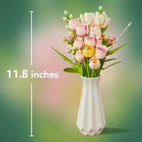 Ramo de tulipanes y rosas armables