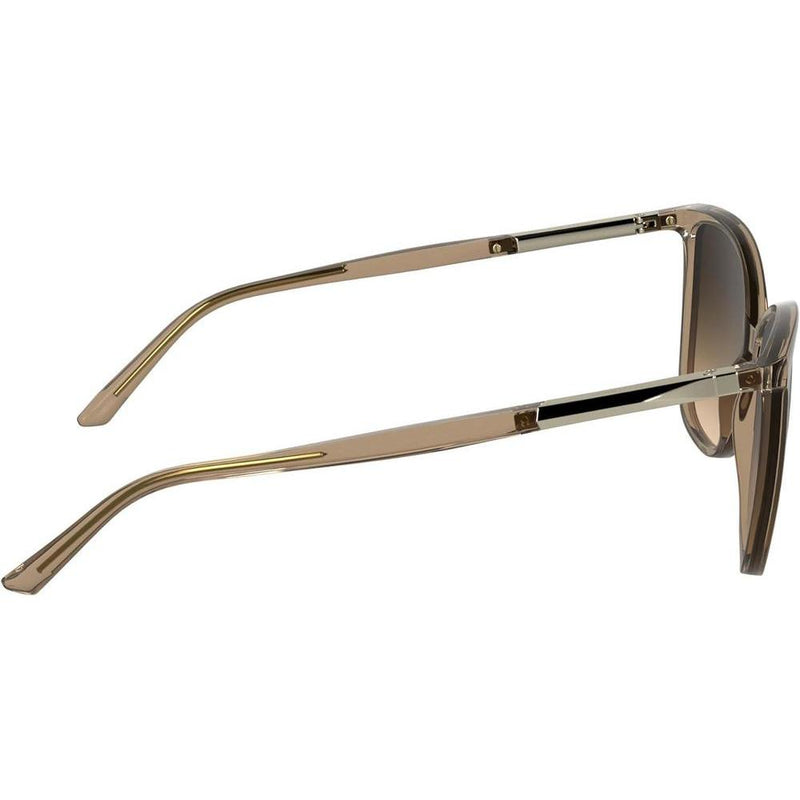 Gafas de sol Calvin Klein para mujer modelo CK25504S con diseño cuadrado, lentes degradadas y detalle metálico elegante