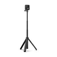 GoPro Max Grip + Trípode para cámaras GoPro, soporte oficial, agarre de cámara, poste de extensión, trípode rápido