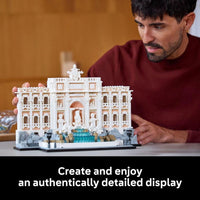 LEGO Architecture Fuente de Trevi Juego de Construcción para Adultos - Monumento Italiano - Regalo para Mujeres y Hombres