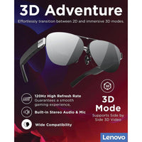 Lenovo Legion Glasses Gen 2 - Monitor Personal Portátil Micro-OLED FHD 120Hz para Juegos, Películas y Dispositivos USB-C