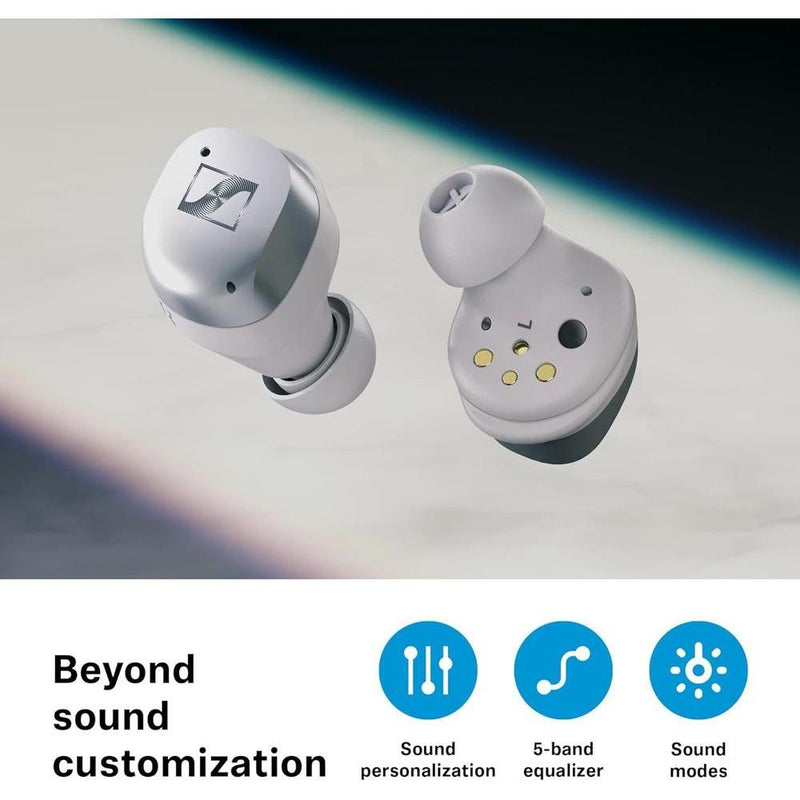 Auriculares Sennheiser MOMENTUM True Wireless 4 Bluetooth ANC 30 Horas Blanco
