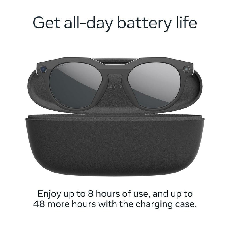 Gafas inteligentes Oakley Meta HSTN con IA para deporte con cámara, video 3K, audio abierto y lente Prizm Polarized