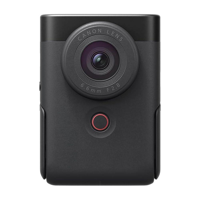 Canon PowerShot V10 Cámara compacta para vlogging, sensor CMOS, video 4K, lente zoom, micrófono estéreo, negro