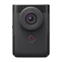 Canon PowerShot V10 Cámara compacta para vlogging, sensor CMOS, video 4K, lente zoom, micrófono estéreo, negro