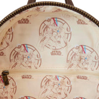 Loungefly Star Wars Obi Wan Kenobi Cosplay, bolso de hombro con doble correa