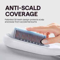 Wavytalk Pro Steam Cepillo Alisador 3 en 1, Vapor Reduce Daño, Nutre y Acelera Alisado, Compatible Voltaje Universal