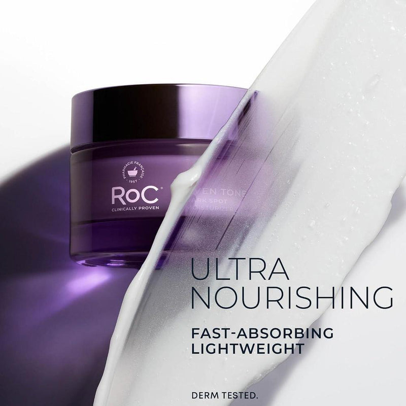 Roc Crema Nocturna Antienvejecimiento Con Niacinamida Para Cara 1.7oz