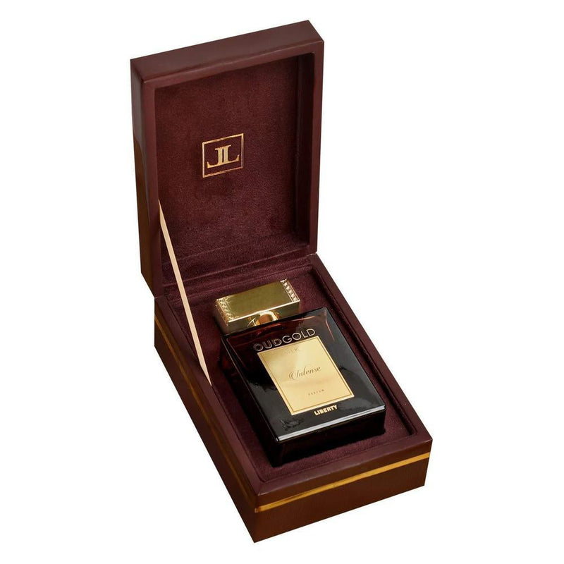 Liberty Premium Oud Luxury Seductive Parfum para hombres y mujeres, diseñado en Francia con notas amaderadas de larga duración