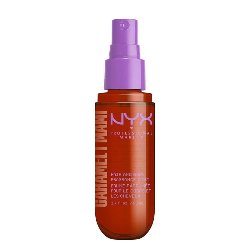 Perfume NYX Professional Makeup Caramelt Mami: Dulce Aroma a Caramelo para Cabello y Cuerpo, Vegano y Cruelty-Free