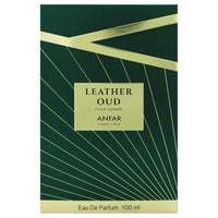 Leather Oud para hombre, fragancia amaderada con vetiver, sándalo, pachulí, amyris, cedro, clavo y cardamomo