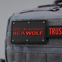 Mochila táctica WOLFpak de 45L color yunque gris para camping, senderismo, gimnasio, personalizable con parches y resistente al agua