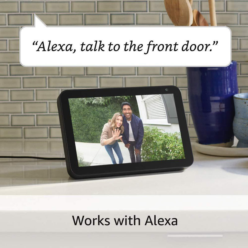 Ring Video Doorbell Wired con cámara HD, detección de movimiento avanzada, comunicación bidireccional y alertas en tiempo real, compatible con Alexa